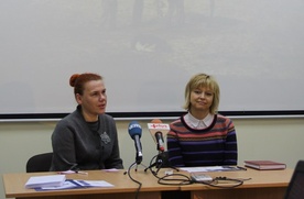 Renata Metzger i Monika Bartoszek (z prawej) zapraszają do Orońska