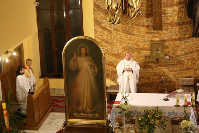 Eucharystia powitania w kościele św. Pawła od Krzyża