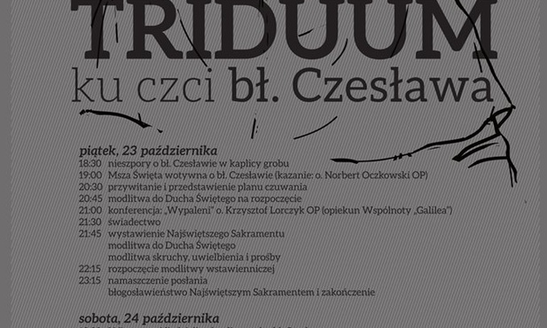 Triduum ku czci patrona Wrocławia