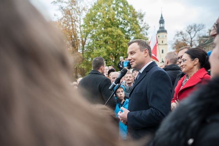 Andrzej Duda w Pszczynie