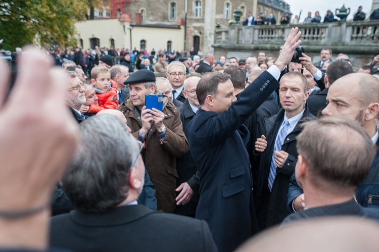 Andrzej Duda w Pszczynie