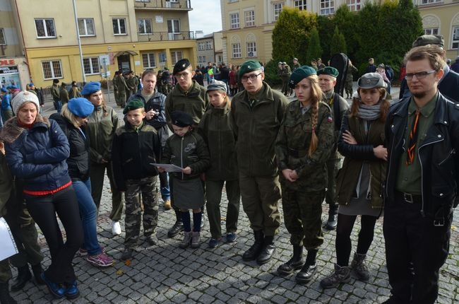 Spotkanie harcerzy i zuchów 