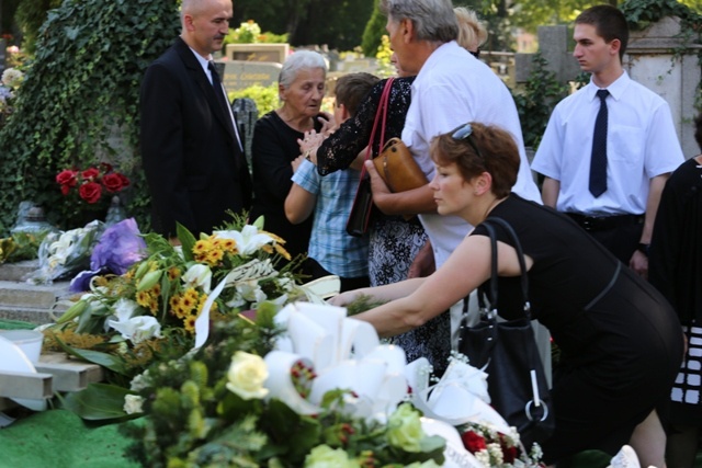 Ostatnie pożegnanie śp. Tadeusza Cozaca