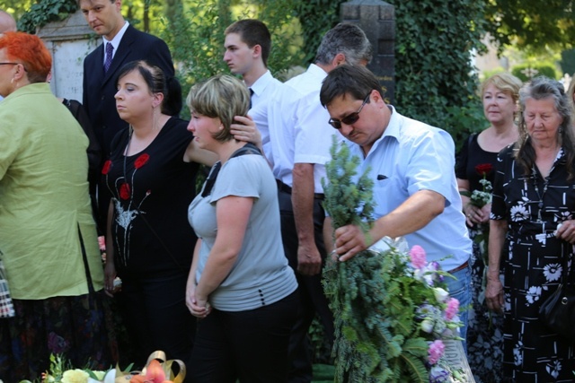 Ostatnie pożegnanie śp. Tadeusza Cozaca