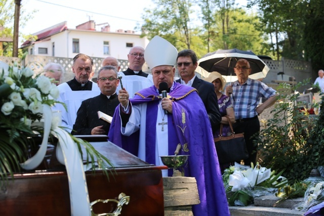 Ostatnie pożegnanie śp. Tadeusza Cozaca