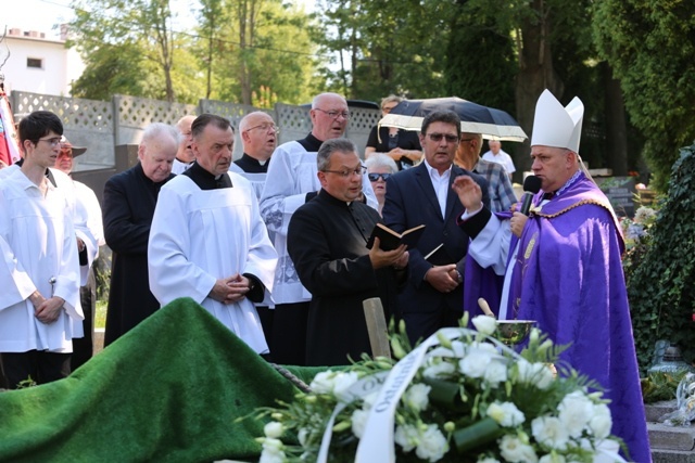 Ostatnie pożegnanie śp. Tadeusza Cozaca