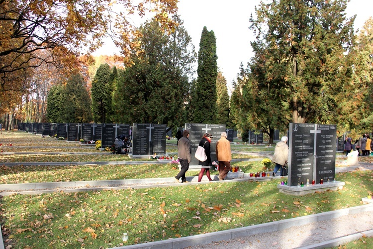 Wszystkich Świętych na cmentarzu na Woli