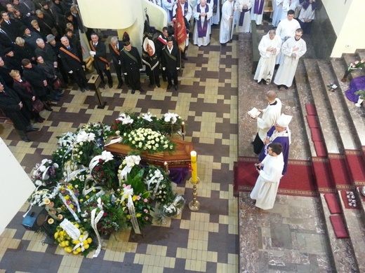 Pogrzeb ks. Eugeniusza Breitkopfa