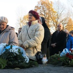 Z Krzyżem w byłym KL Birkenau