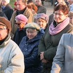 Z Krzyżem w byłym KL Birkenau