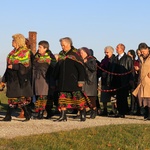 Z Krzyżem w byłym KL Birkenau