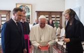 Andrzej Duda  w Watykanie - cz. 2