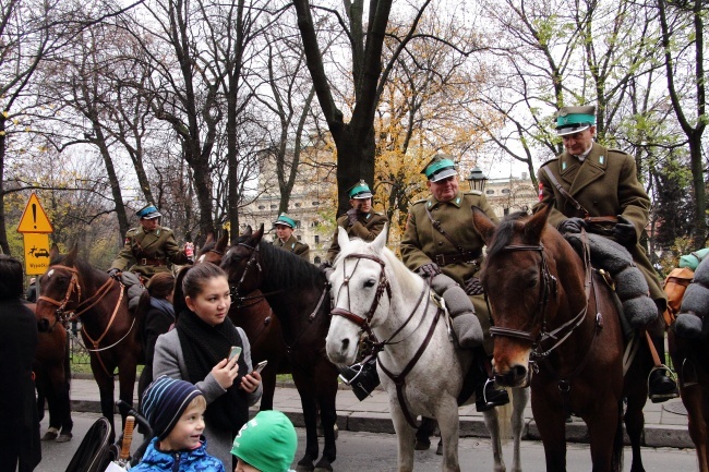 Krakowskie obchody Święta Niepodległości