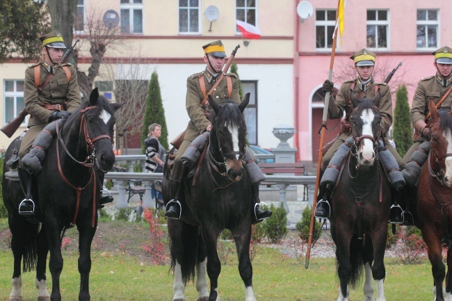 Ułani w Chobieni