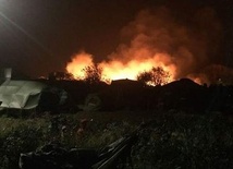 Płonie obóz dla uchodźców w Calais