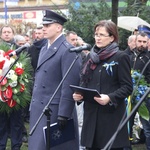 Obelisk ofiarom z 1945 r. 