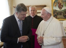 Poroszenko: Papież przyjął zaproszenie na Ukrainę