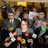 Ostry strajk uczniów w szkole - minister interweniuje