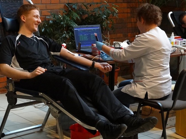 Akcja krwiodawstwa w krakowskim seminarium