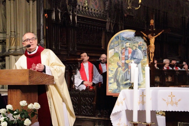 Dziękczynna Msza św. za beatyfikację o. Zbigniewa Strzałkowskiego OFMConv. i o. Michała Tomaszka OFMConv.