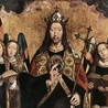 Memling, Chrystus wywyższony przez aniołów