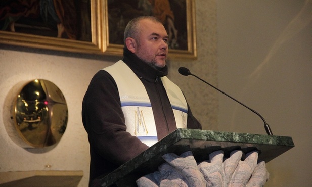 Konferencję poprowadził ks. Krzysztof Ławrukajtis, diecezjalny koordynator dzieła nowej ewangelizacji