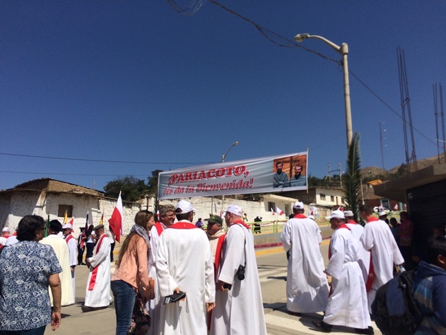 Beatyfikacja franciszkanów - zdjęcia z Peru