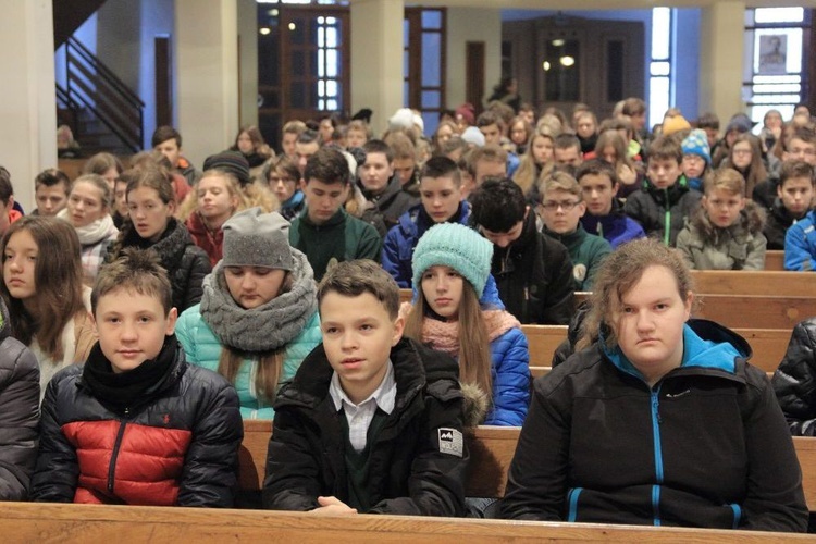 Symbole ŚDM u rumskich salezjanów