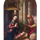 Obraz „Boże Narodzenie” ze zbiorów Muzeum Diecezjalnego 