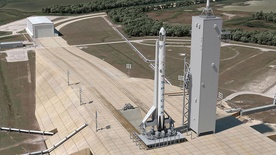 Udany lot rakiety Falcon 9