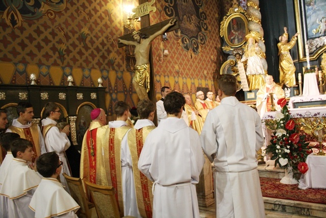 Znaki Bożego Miłosierdzia w konkatedrze w Żywcu