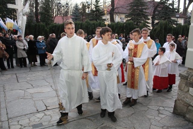 Znaki Bożego Miłosierdzia w konkatedrze w Żywcu