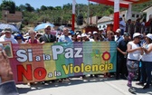 Marsz dla pokoju w Pariacoto