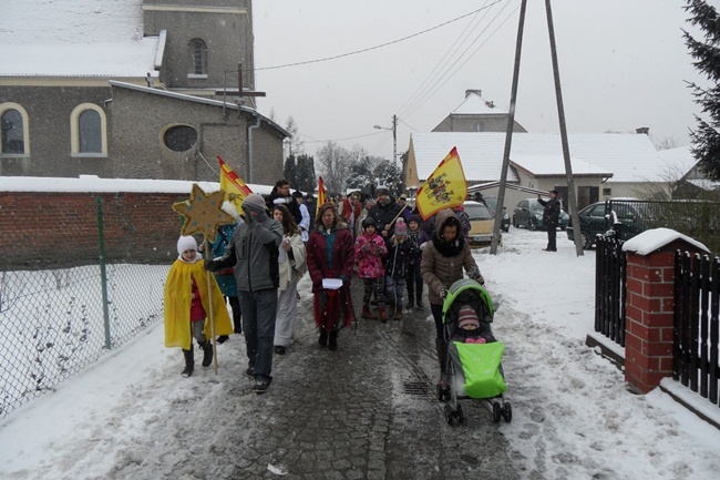 Orszak Trzech Króli 2016 w Miękini