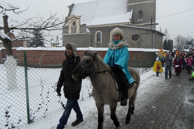 Orszak Trzech Króli 2016 w Miękini