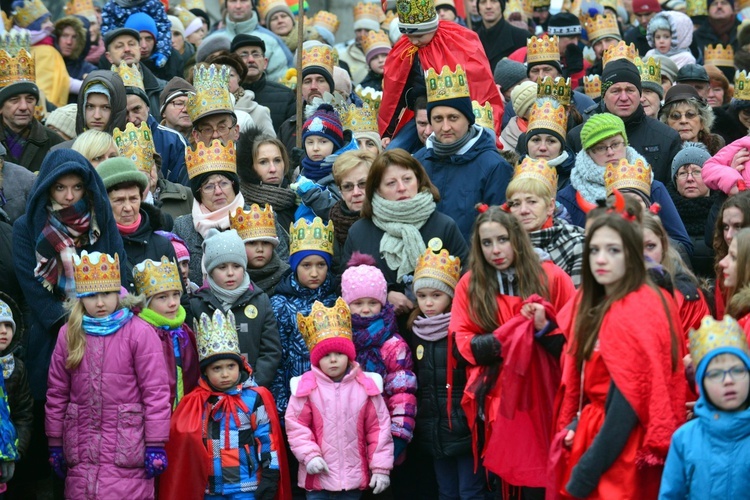 Orszak w Świdnicy - pierwszy Król