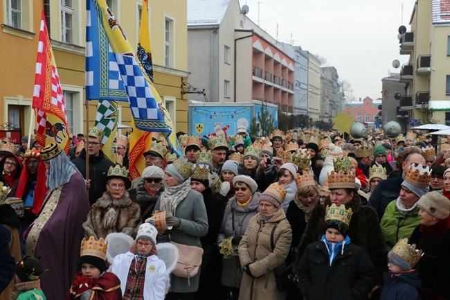 Orszak Trzech Króli 2016 w Namysłowie