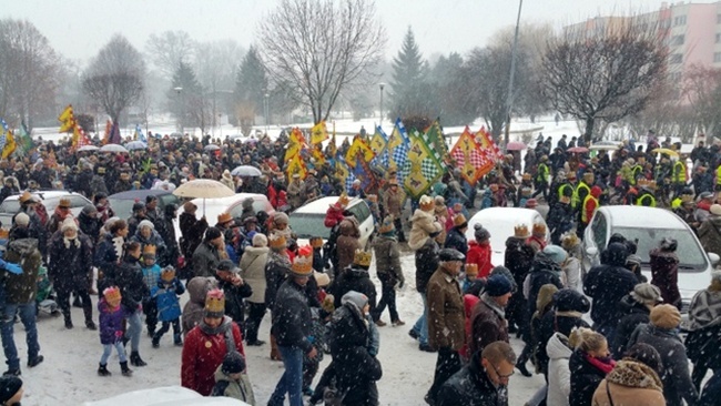 Orszak Trzech Króli 2016 w Oleśnicy