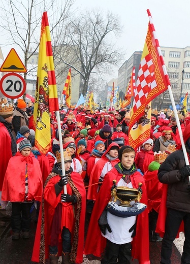 Orszak Trzech Króli 2016 w Katowicach, cz. 1