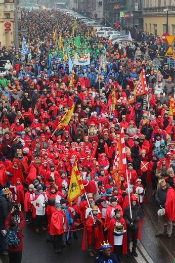 Orszak Trzech Króli 2016 w Katowicach, cz. 1