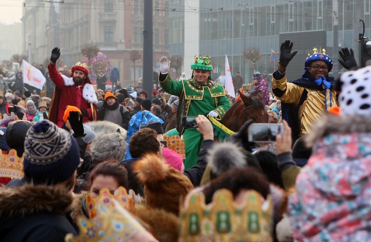 Orszak Trzech Króli 2016 w Katowicach, cz. 1