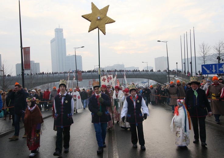 Orszak Trzech Króli 2016 w Katowicach, cz. 1