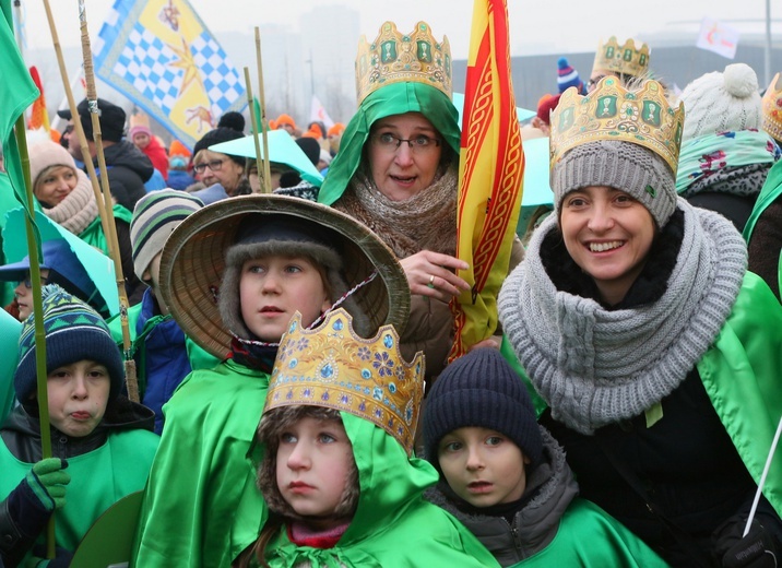 Orszak Trzech Króli 2016 w Katowicach, cz. 1