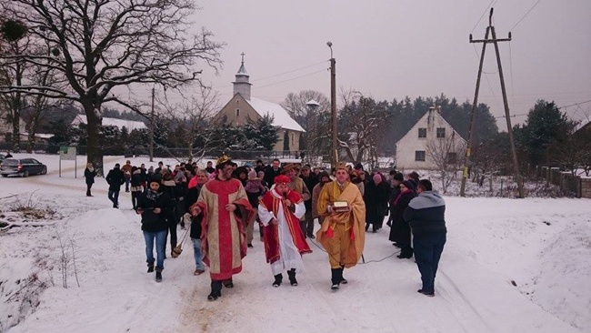 Orszak Trzech Króli 2016 w Brodnie