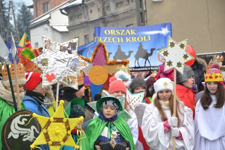 Orszak Trzech Króli w Rawie Mazowieckiej