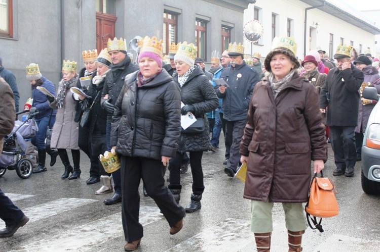 Orszak Trzech Króli w Bielsku-Białej - na trasie AD 2016