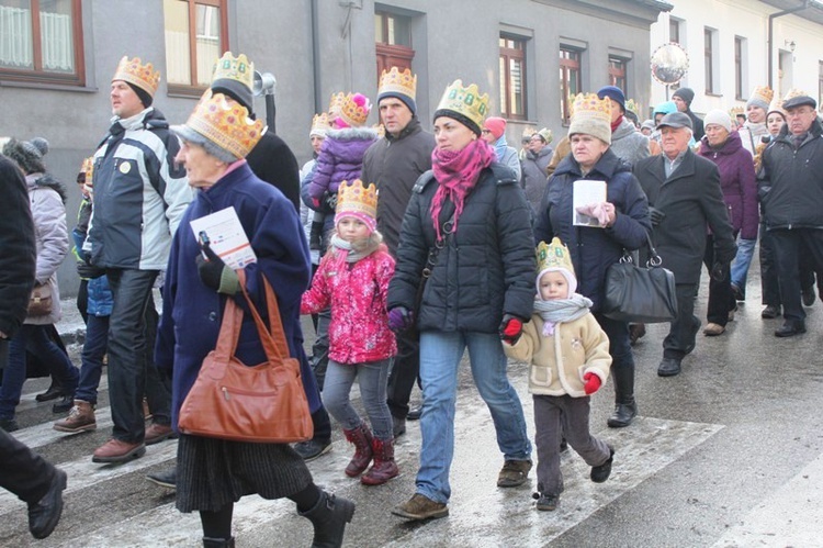 Orszak Trzech Króli w Bielsku-Białej - na trasie AD 2016