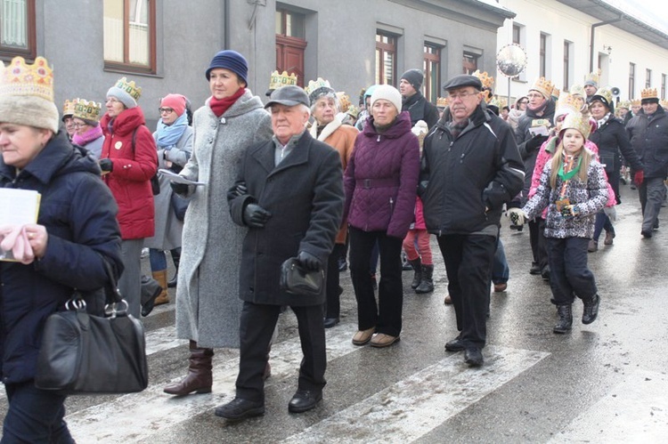 Orszak Trzech Króli w Bielsku-Białej - na trasie AD 2016