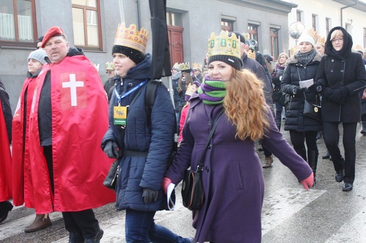 Orszak Trzech Króli w Bielsku-Białej - na trasie AD 2016