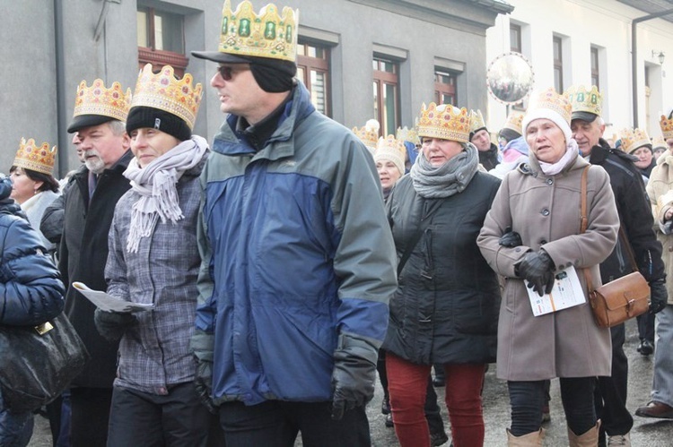 Orszak Trzech Króli w Bielsku-Białej - na trasie AD 2016